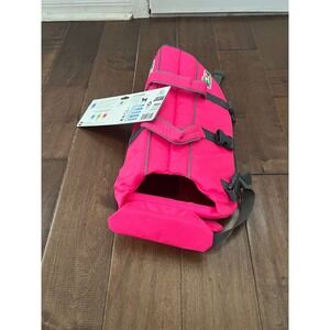 Outward Hound Granby Splash Life Jacket Pet Safety Vest Pink Medium
